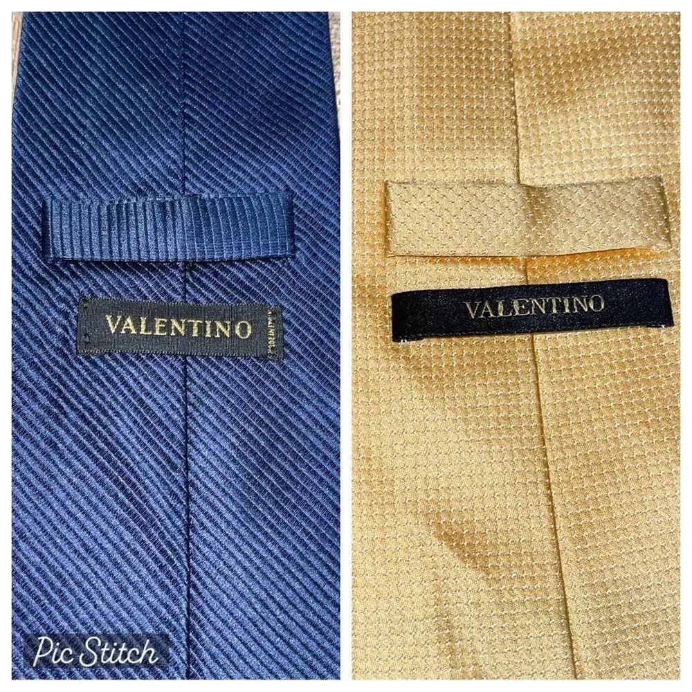 2 Valentino mens ties